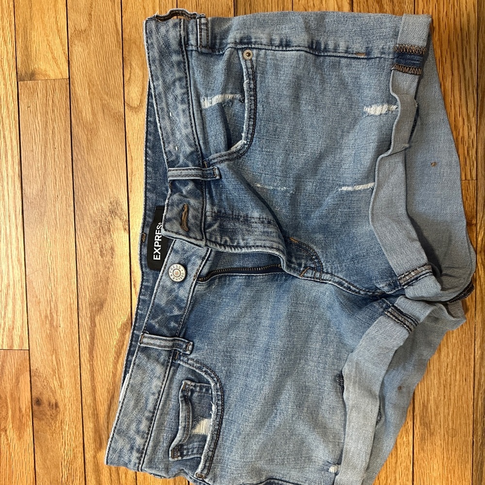 Express Denim Shorts